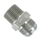 Eaton Fitting, Male Connector Stainless No. 5217X, Jic 37 Deg-Flare-Twin, 1 Tube Od C5205X16 - alternate 3